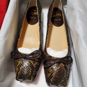Christian louboutin flat 39.5. Brand new